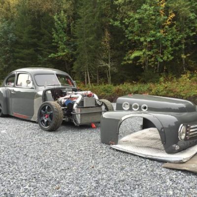 1953 Volvo PV444 with a 800 hp 2JZ