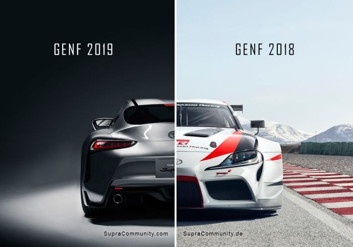 Place and date of the official Toyota Supra presentation now known