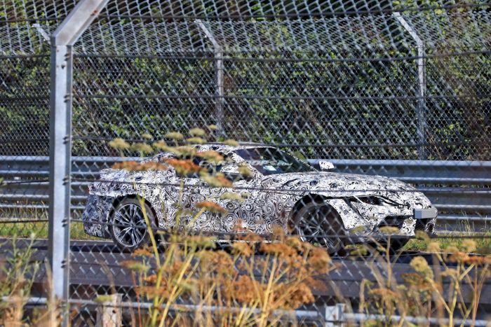 Toyota Supra prototype crashed at the Nürburgring