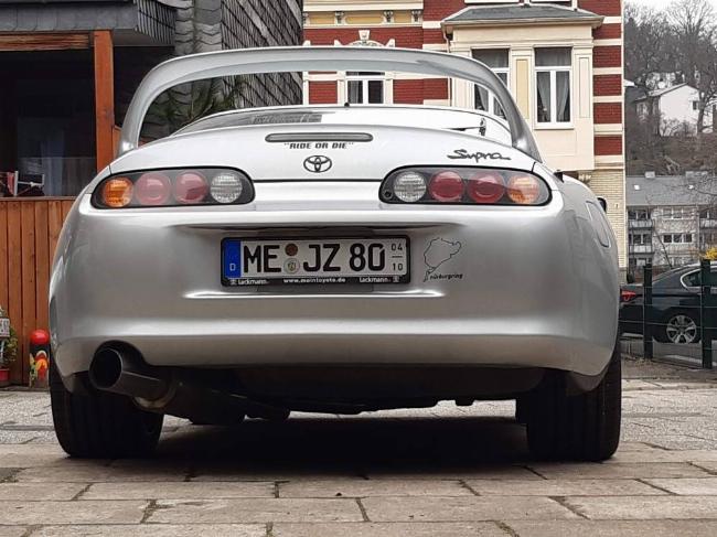 Aktuelle Optik meiner Supra